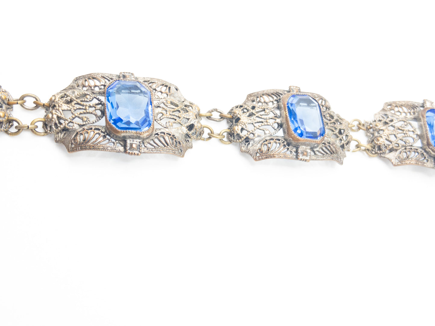 Beautiful Vintage Blue Stone Bracelet