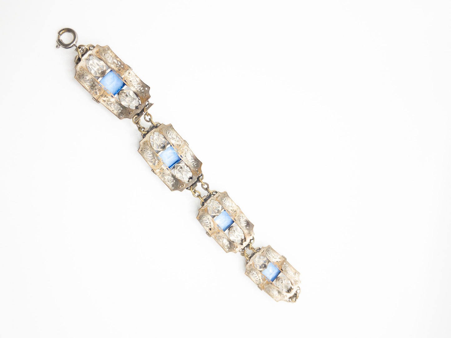 Beautiful Vintage Blue Stone Bracelet