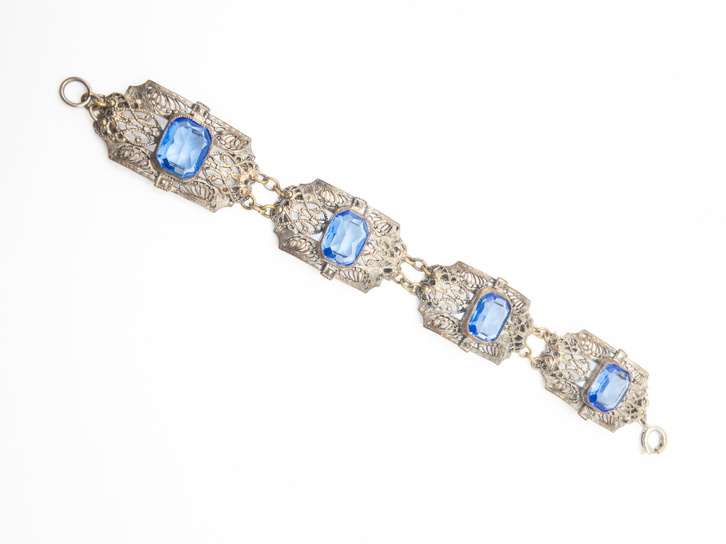 Beautiful Vintage Blue Stone Bracelet