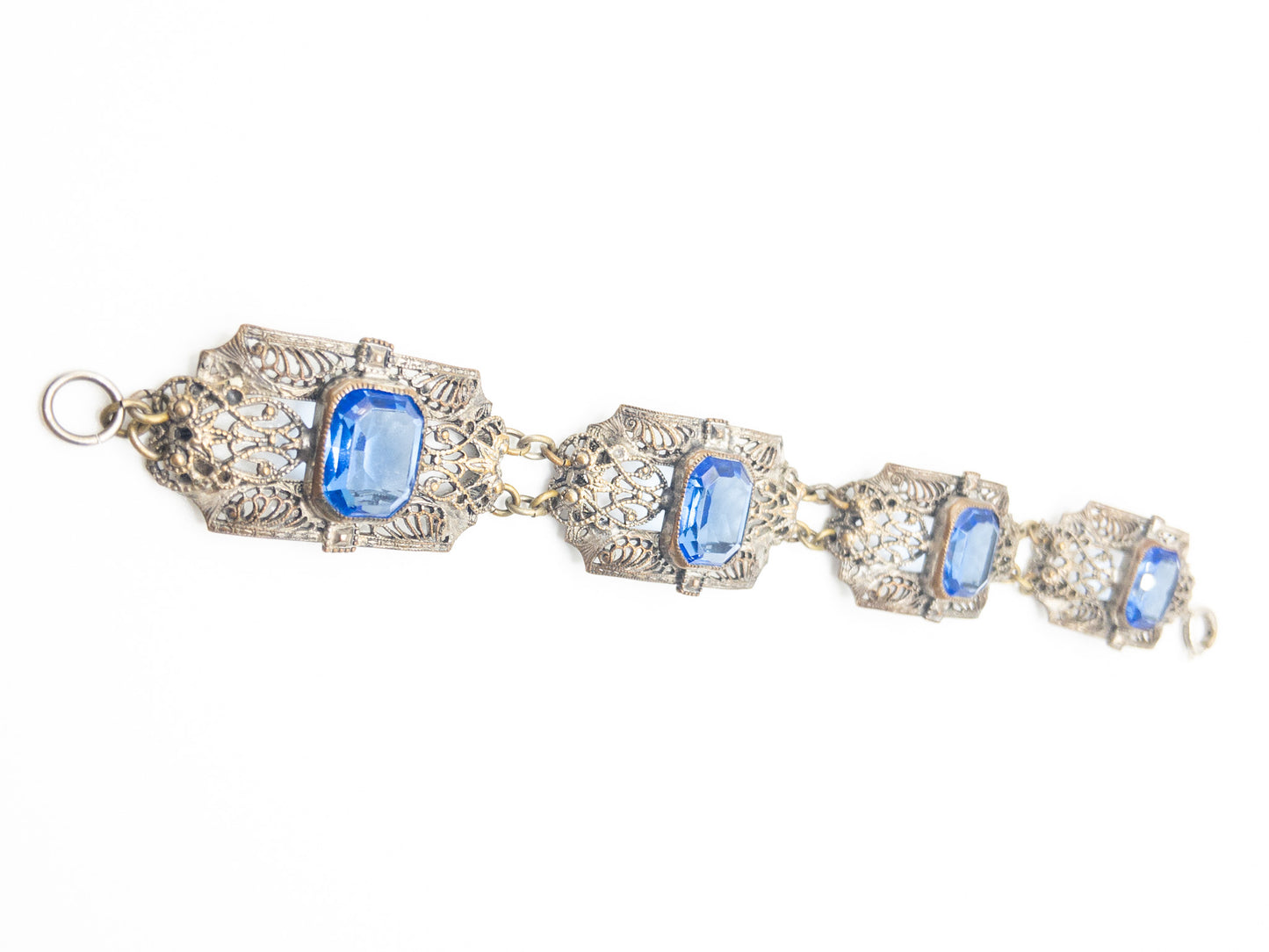 Beautiful Vintage Blue Stone Bracelet